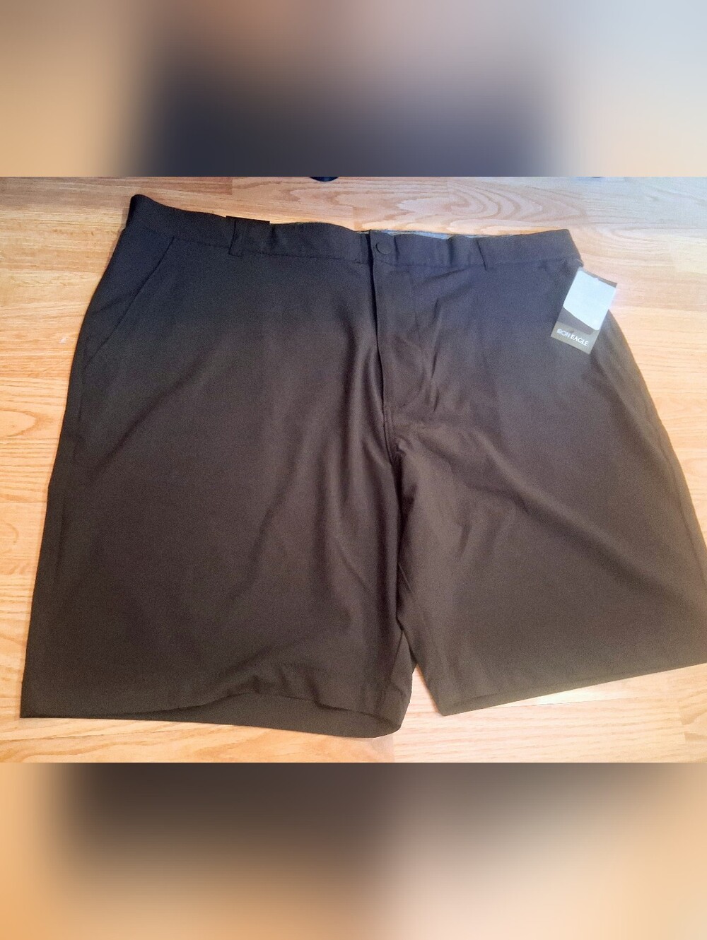 NWT Iron Eagle, Mens Golf Style Shorts In Black, Sz 42